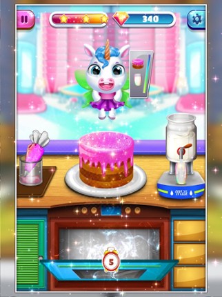 Unicorn Cooking Mania Games screenshot