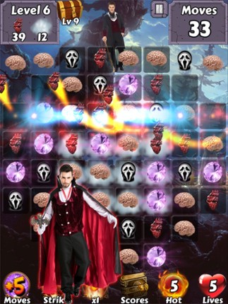 Vampires of Glory - Halloween blood diaries of the haunted academy games screenshot