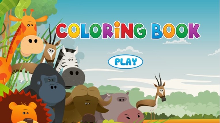 Animal Coloring Book - Painting Game for Kids screenshot