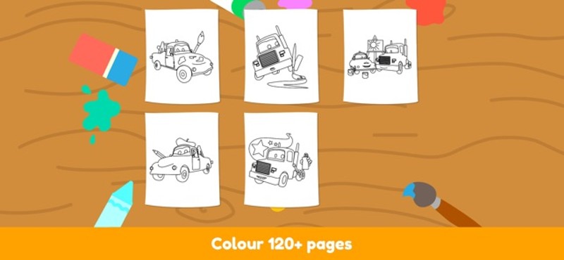 Car City - Kids Coloring Book screenshot