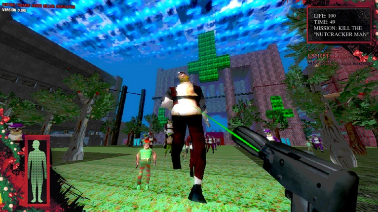 Festive Themed Santa Killer Simulator screenshot