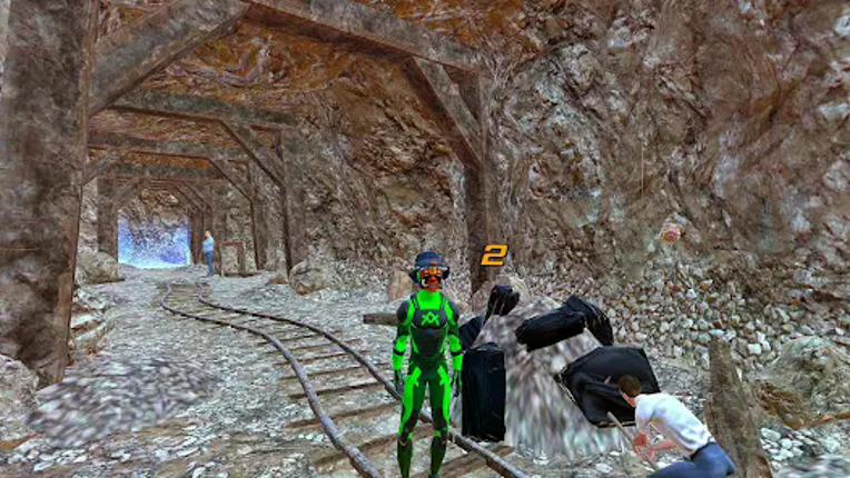 Rope Frog Ninja Hero Car Vegas screenshot