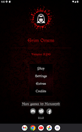 Grim Omens - Old School RPG screenshot