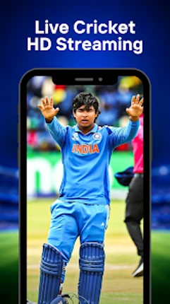 Live Cricket TV HD Streaming Image