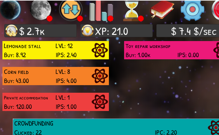 Games like Moonbase Tycoon Idle