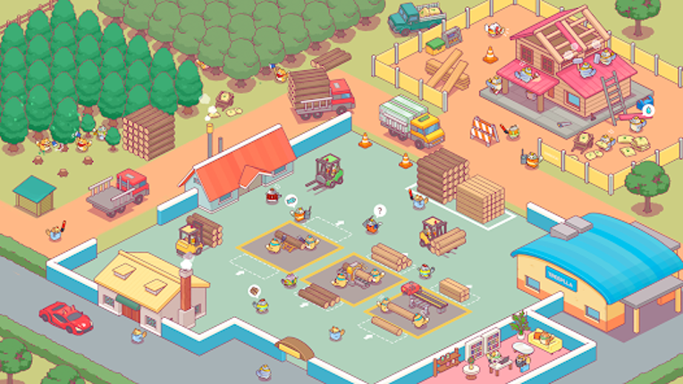 Lumbercat: Cute Idle Tycoon Image