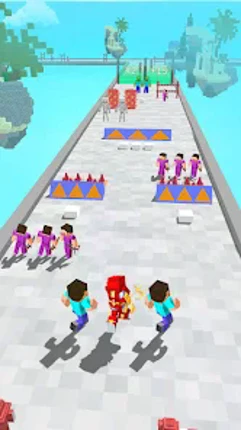 Hero Craft Run 3D screenshot