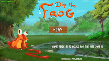 Dip The Frog - Mini JAM Image