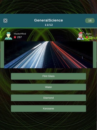 General Science Knowledge Test screenshot