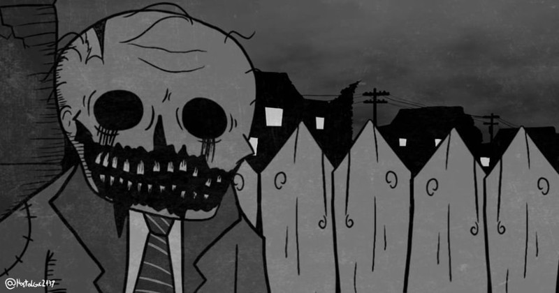 Plants vs Zombies Horror Edition Game Cover