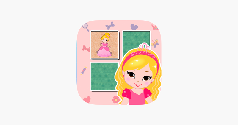 Princesses Find the Pairs Learning Game for 3 – 5 Image