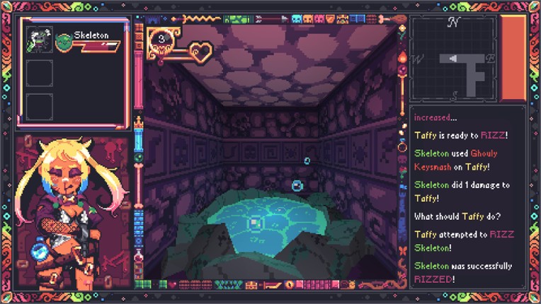 Rizz Dungeon: Skeleton Key to My Heart screenshot