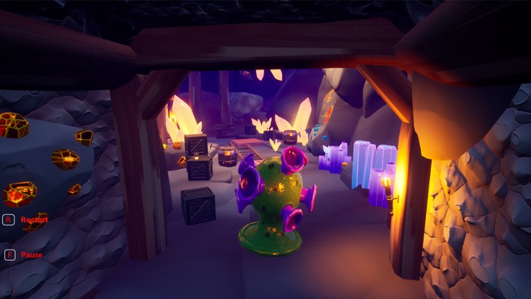 Sad Virus Cave screenshot