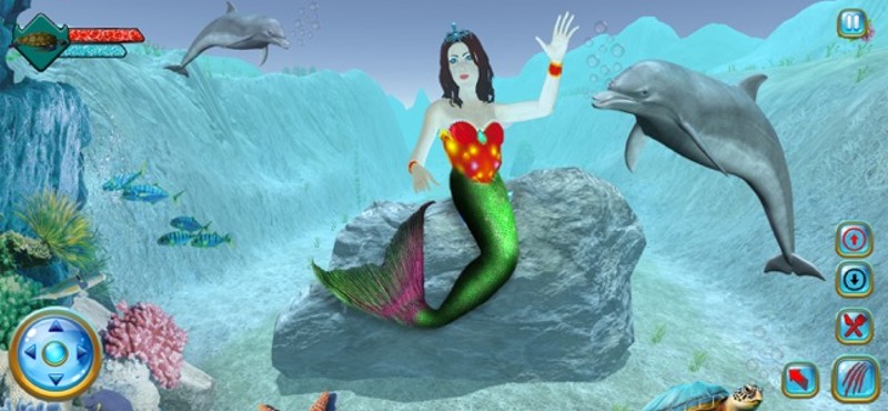 Sea Turtle &amp; Princess Mermaid screenshot