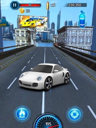Street Racer vs Jet Bike - 3D Xtreme Road Traffic Race Free Game screenshot