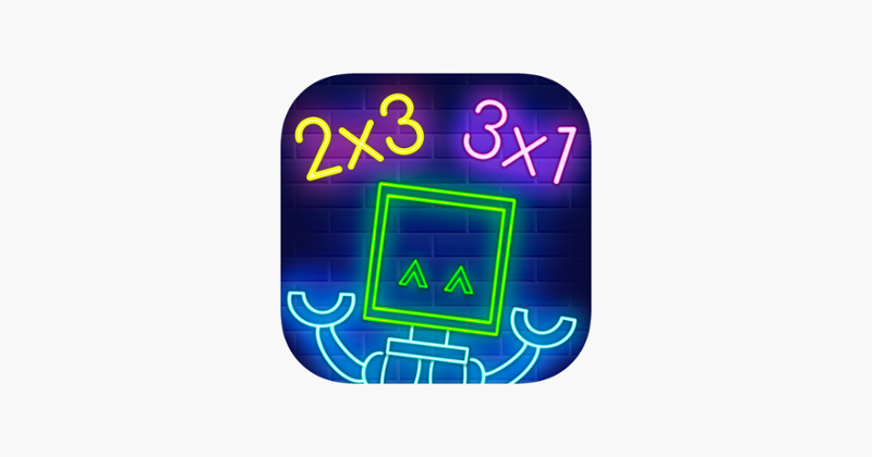 Times tables: Robot Math -E Game Cover