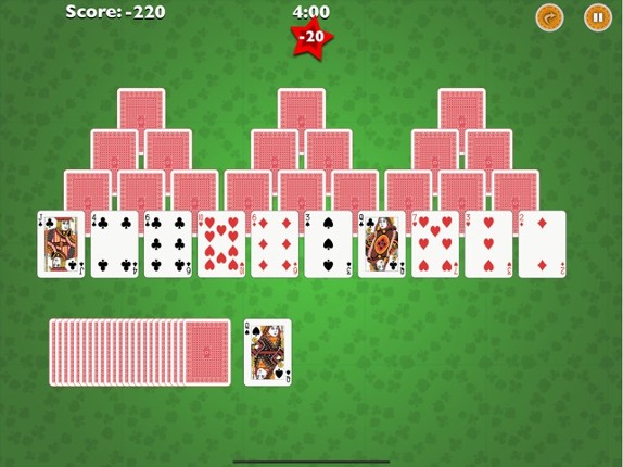 Tri-Peaks Solitaire screenshot