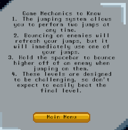 2D Platformer Project 3 screenshot