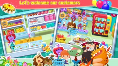 Candy's Supermarket - Kids Educational Games Image