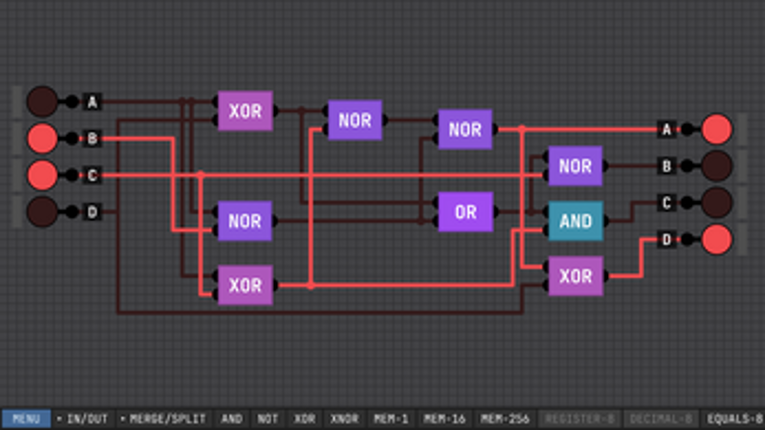 Digital Logic Sim screenshot