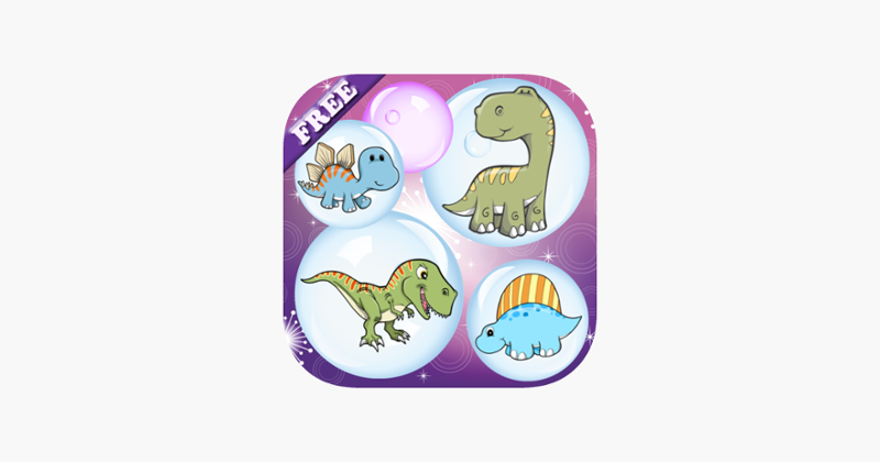 Dino Bubbles for Toddlers : discover the Dinosaurs ! FREE App Image