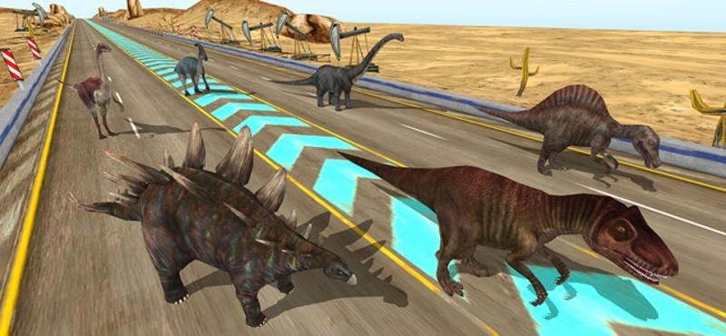 Dinosaur Racing Dino Games screenshot