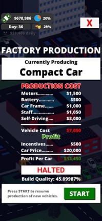 Electric Vehicle Tycoon screenshot