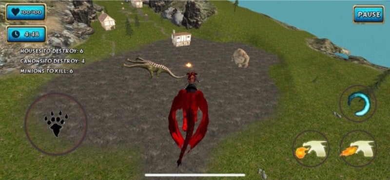 Fire Flying Dragon Simulator screenshot