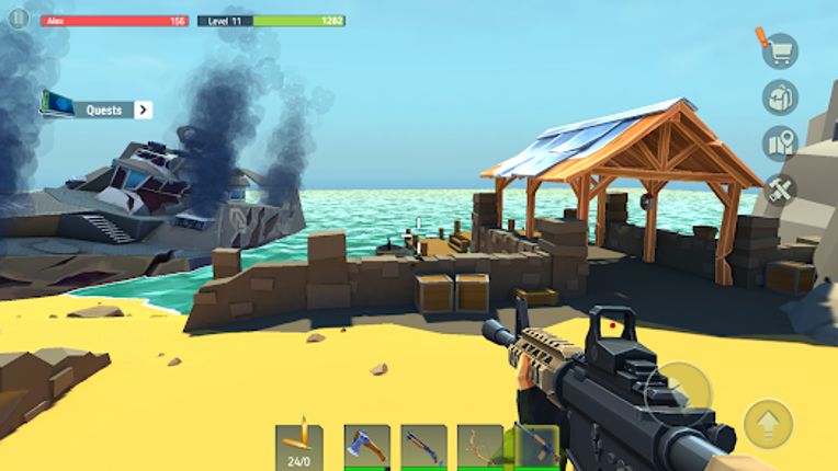 TEGRA: Zombie survival island screenshot