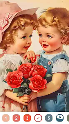 Memory Color - Paint by Number Image