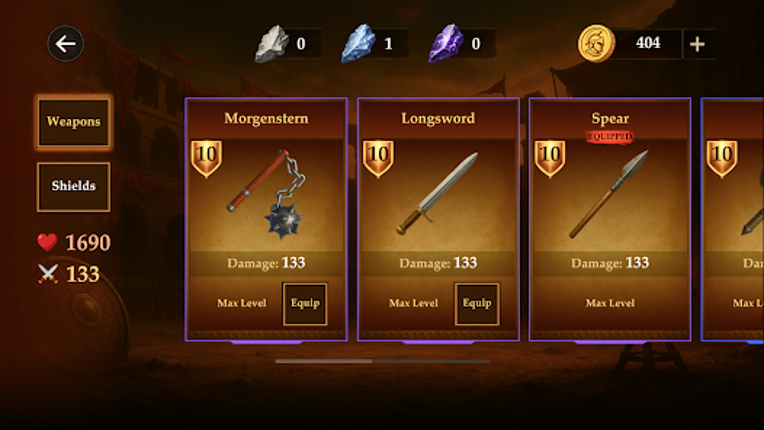 Half Blade Duel Combat Image