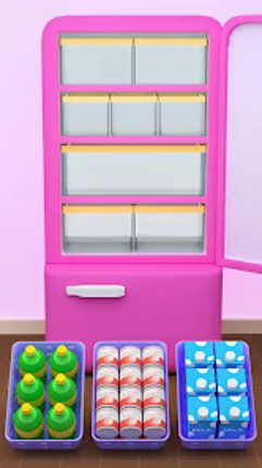 ASMR Restock: Fridge Organize screenshot