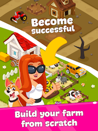 Idle Farm Game Offline Clicker screenshot
