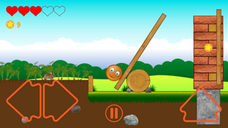 Bun! Fun ball run from red fox Image