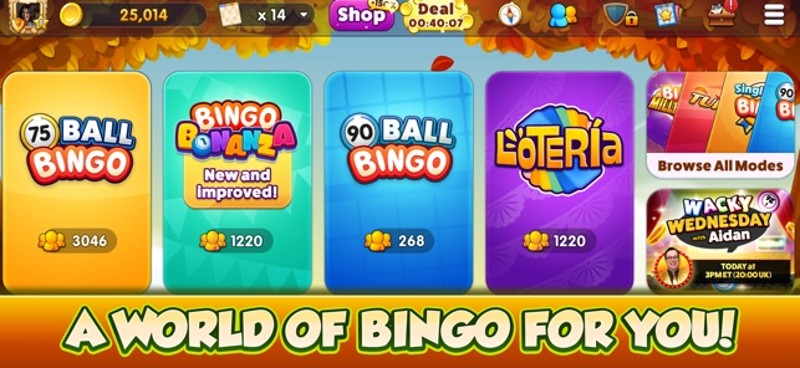 GamePoint Bingo World of Bingo Image