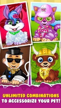 Little Girl Pet Fashion! Cute Dress-Up Spa &amp; Salon Image