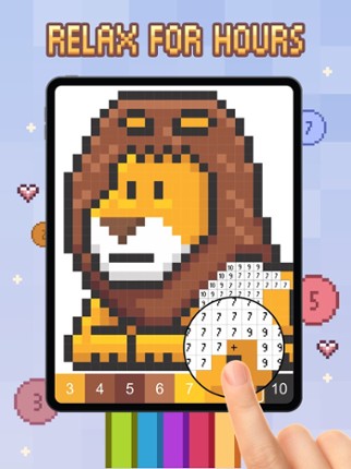 Love Pixel - Color by Number screenshot