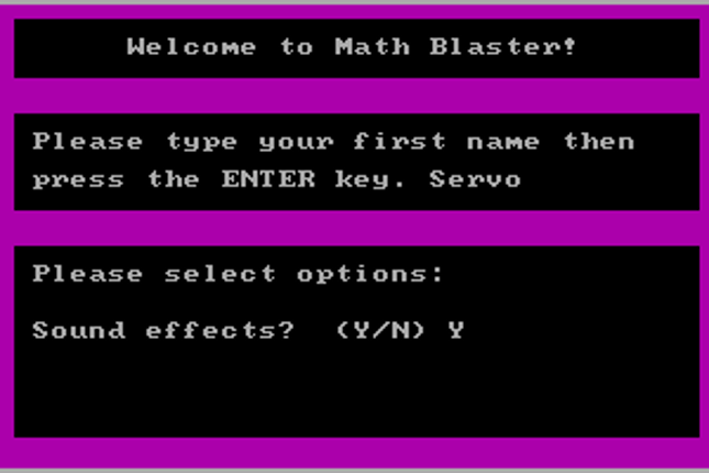 Math Blaster! Image