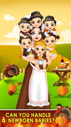 Mommy's Newborn Babies Salon- My Holiday New Baby Make-Up & Little Girl Makeover Games for Kids Image