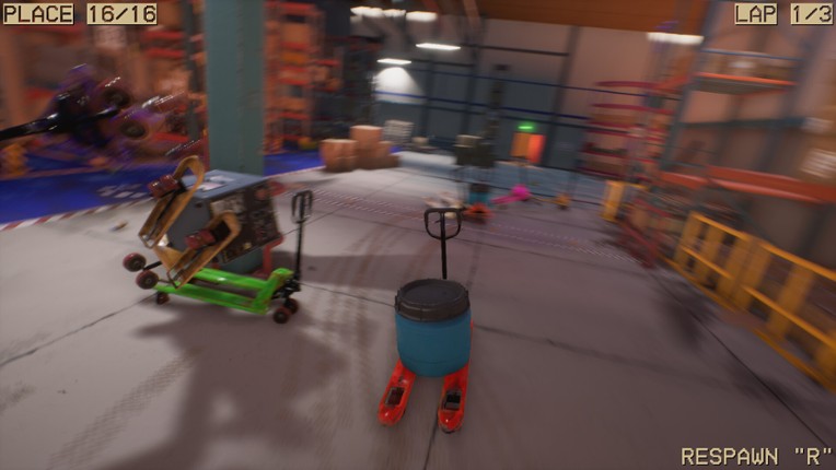 Pallet Jack Racing screenshot