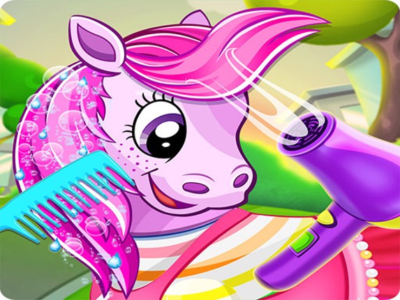 pet pony salon Game Cover