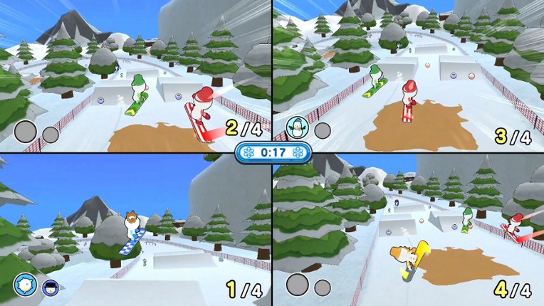 Slide! Throw! Snow Party screenshot