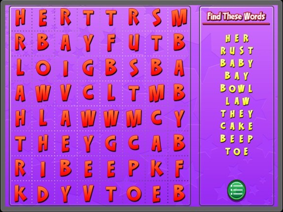 Word Search For Kids 2 - Perfect for Kinder, First and Second Grade Image