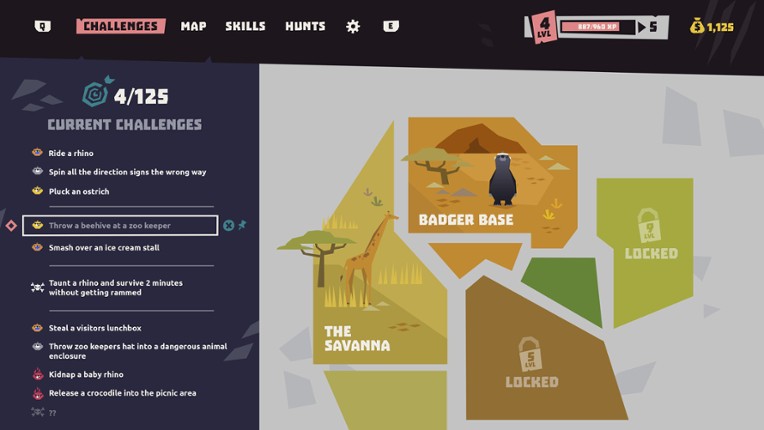 Bad Badger screenshot