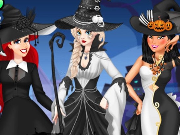 Black and White Halloween Image