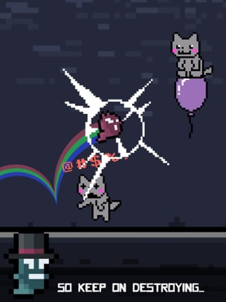 Break the Balloon: ghost &amp; cat screenshot