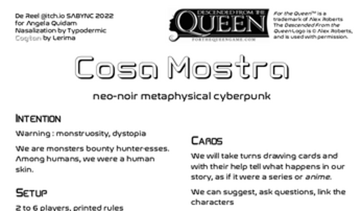 Cosa Mostra screenshot