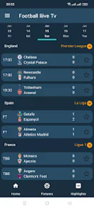 football live score tv screenshot