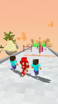 Hero Craft Run 3D screenshot