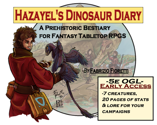 Hazayel's Dinosaur Diary (5e)- EARLY ACCESS Image